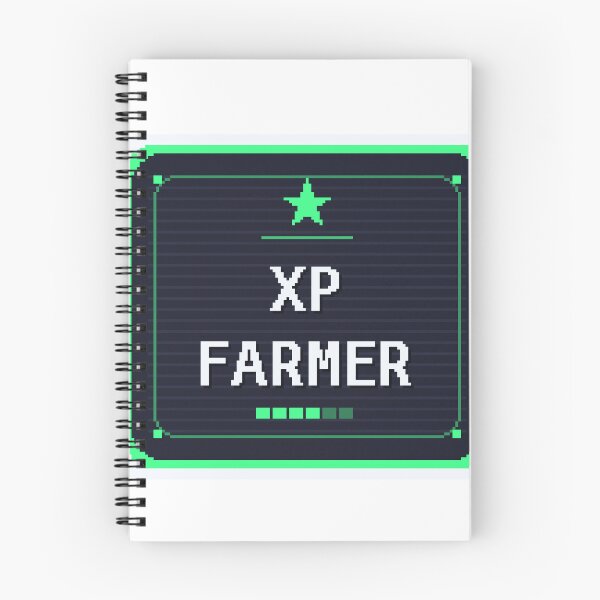 Item preview, XP Farmer — Funny RPG Grind Gamer Sticker designed and sold by One More Run.