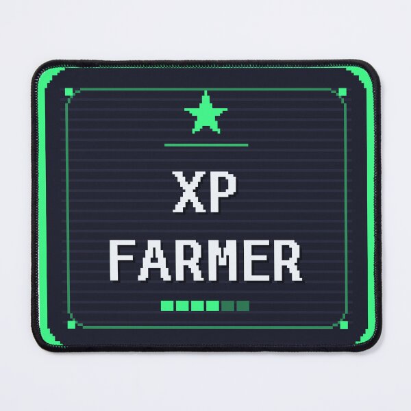 Item preview, XP Farmer — Funny RPG Grind Gamer Sticker designed and sold by One More Run.