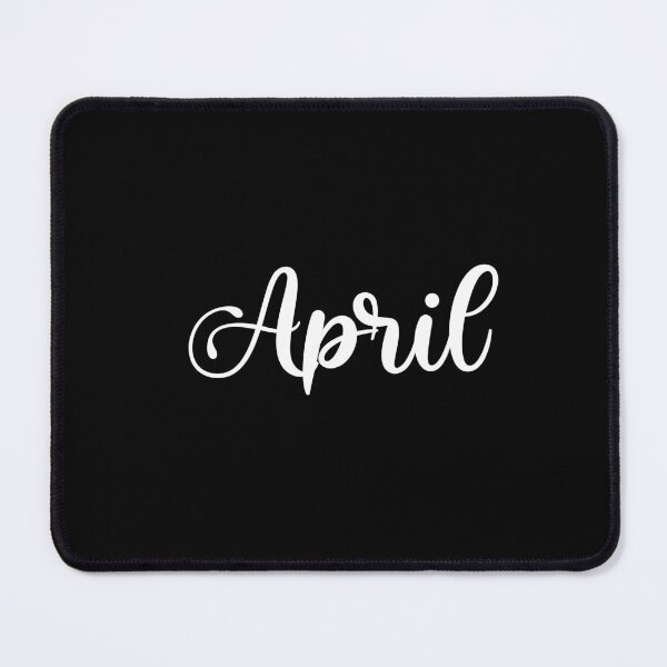 Item preview, April Calligraphy Name designed and sold by LanaMeyers.