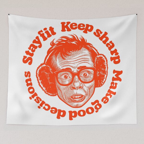 Item preview, Stay fit keep sharp  designed and sold by Gimetzco.