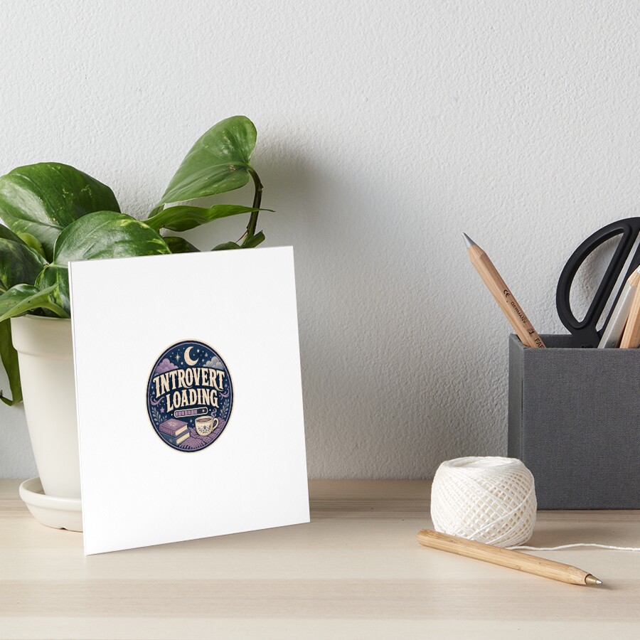Item preview, Art Board Print designed and sold by RedRubyBubble.