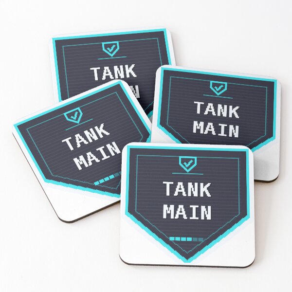 Item preview, Tank Main — Funny Gamer Class Sticker designed and sold by One More Run.