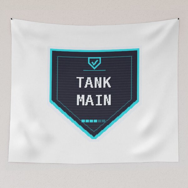 Item preview, Tank Main — Funny Gamer Class Sticker designed and sold by One More Run.