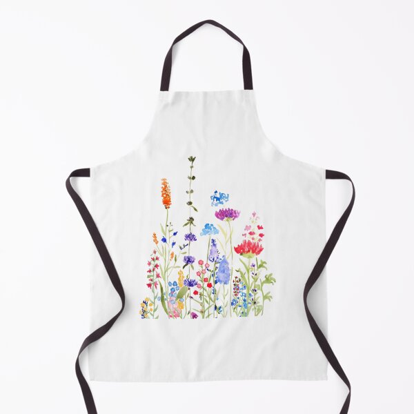 Item preview, Hand Painted Colorful Wild Flowers Watercolor Painting designed and sold by PuniCodansu.