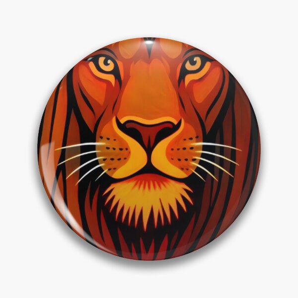 Item preview, Firey Lion designed and sold by vilvilart.