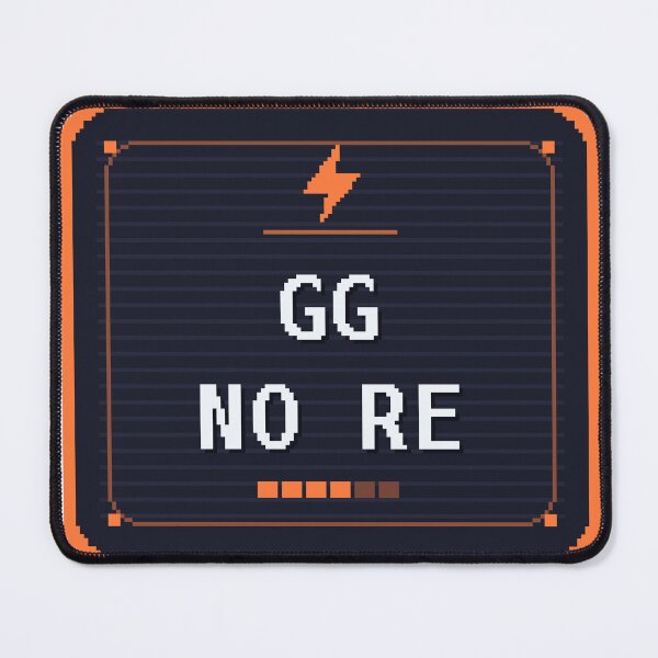 Item preview, GG No RE — Funny Competitive Gamer Sticker designed and sold by One More Run.