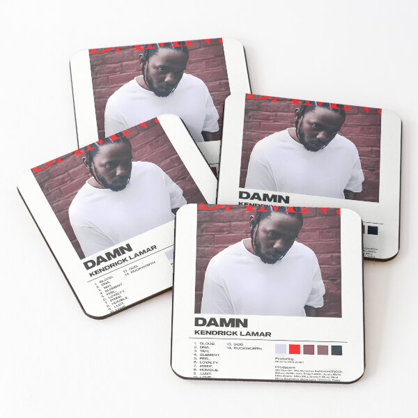 Item preview, Damn By Kendrick Lamar Album Poster designed and sold by lauradumitriu.