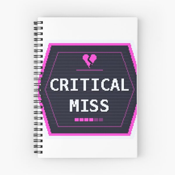 Item preview, Critical Miss — Funny Tabletop RPG Sticker designed and sold by One More Run.