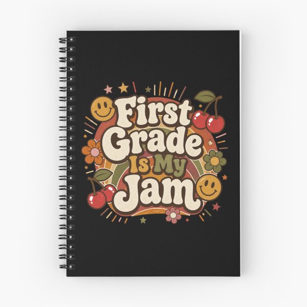 Item preview, Retro First Grade Is My Jam Groovy Vintage Teacher T-Shirt designed and sold by FestivityFinds.