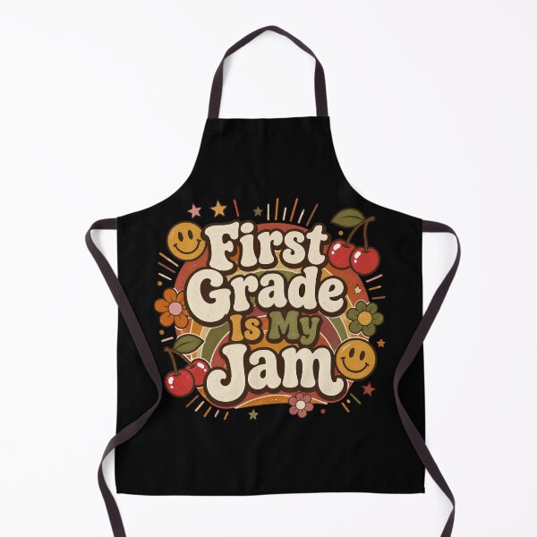 Item preview, Retro First Grade Is My Jam Groovy Vintage Teacher T-Shirt designed and sold by FestivityFinds.