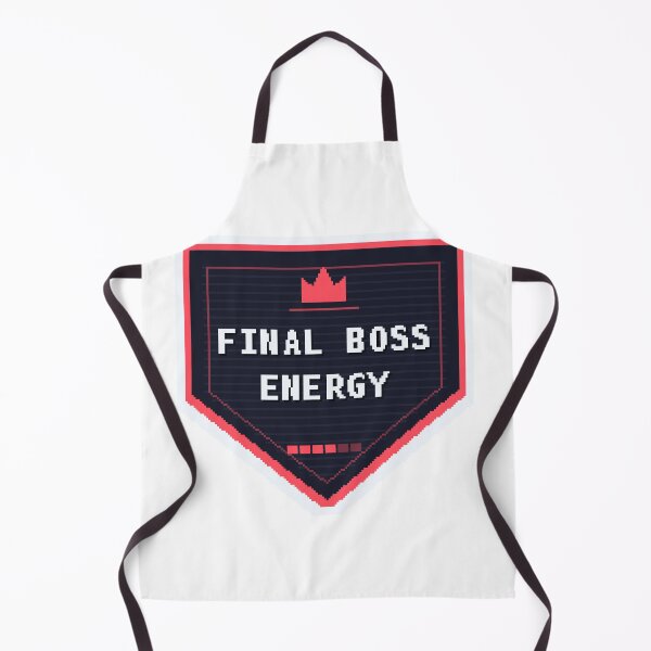 Item preview, Final Boss Energy — Funny Gamer Sticker designed and sold by One More Run.