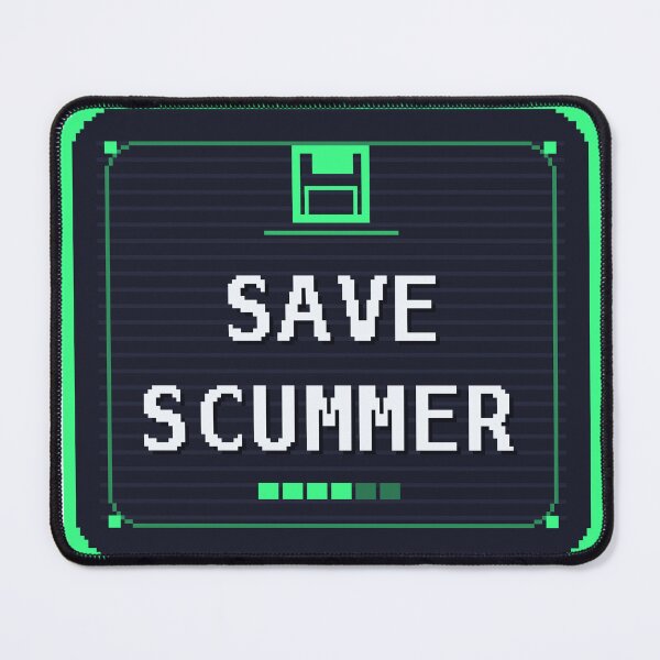 Item preview, Save Scummer — Funny Gamer Sticker designed and sold by One More Run.