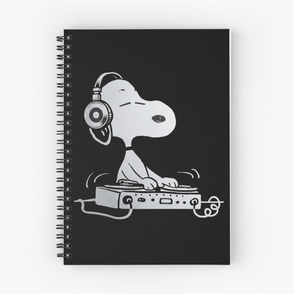 Item preview, Snoopy DJ Chilling With Music Retro Turntable designed and sold by DamianRoy88.