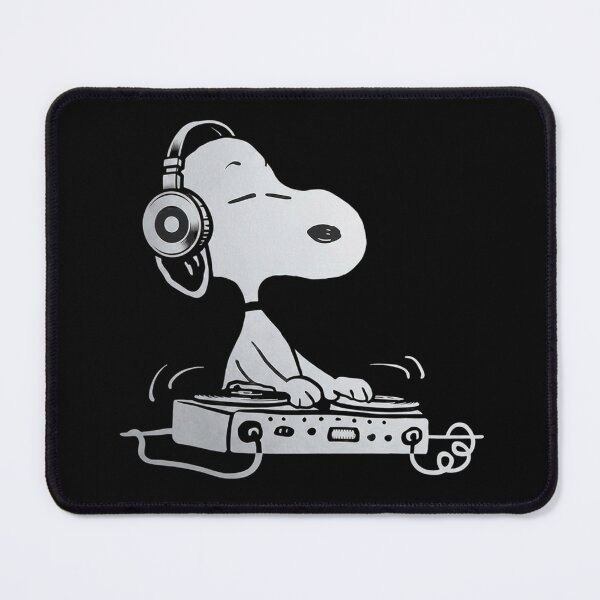 Item preview, Snoopy DJ Chilling With Music Retro Turntable designed and sold by DamianRoy88.