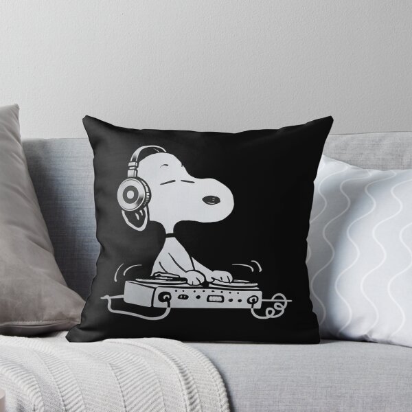 Item preview, Snoopy DJ Chilling With Music Retro Turntable  designed and sold by DamianRoy88.