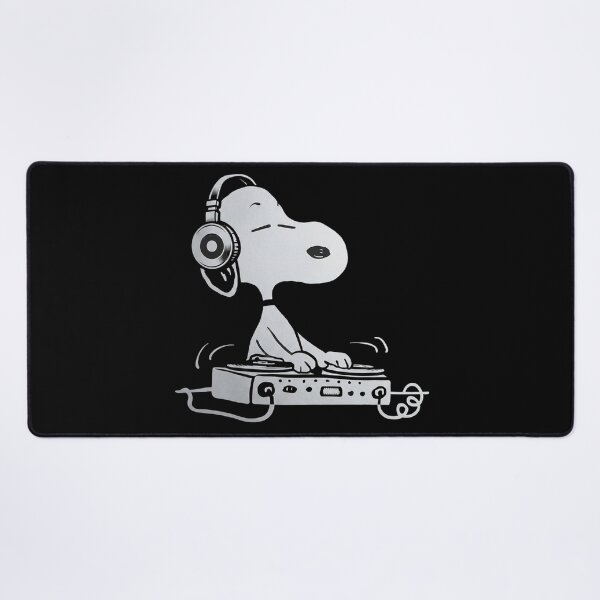 Item preview, Snoopy DJ Chilling With Music Retro Turntable designed and sold by DamianRoy88.