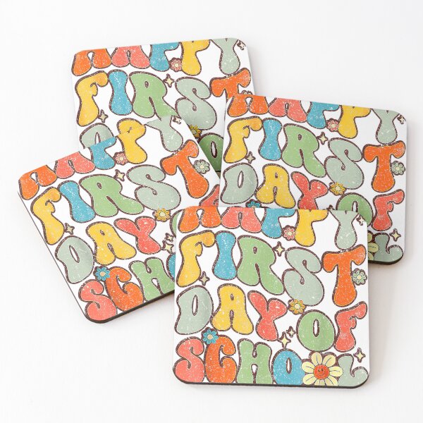 Item preview, Happy First Day Of School Groovy Back To School Floral  designed and sold by Ardonaredb.