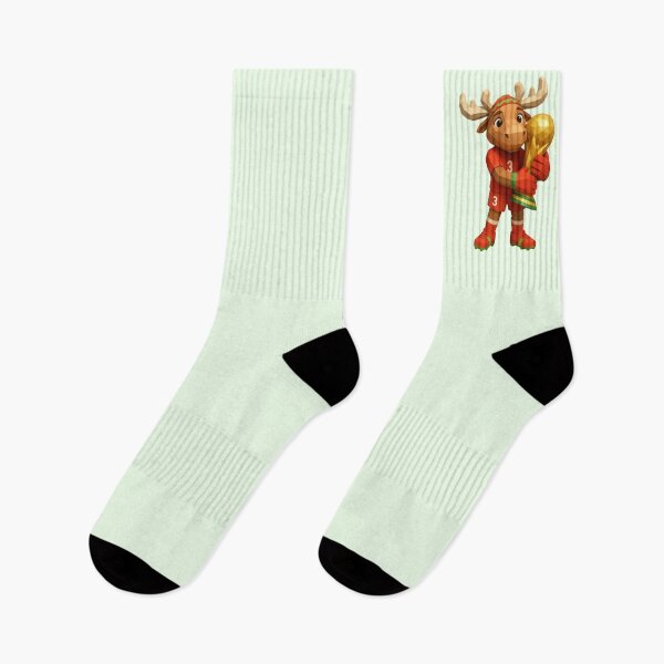 Item preview, World Football Mascots Champion | Cute Soccer Moose Holding Trophy designed and sold by Palette & Hue.