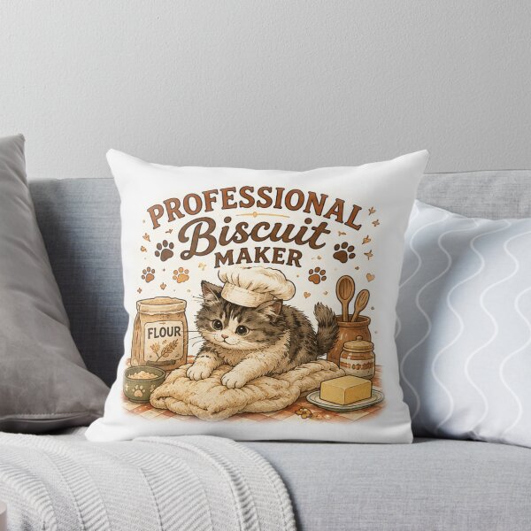 Item preview, Professional Biscuit Maker | Cat Baker designed and sold by Spark Cottage.
