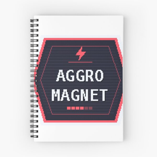 Item preview, Aggro Magnet — Funny MMO Gamer Sticker designed and sold by One More Run.