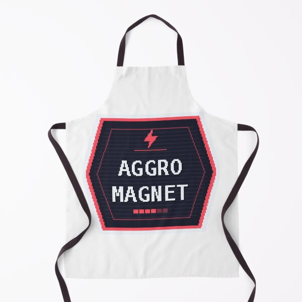 Item preview, Aggro Magnet — Funny MMO Gamer Sticker designed and sold by One More Run.