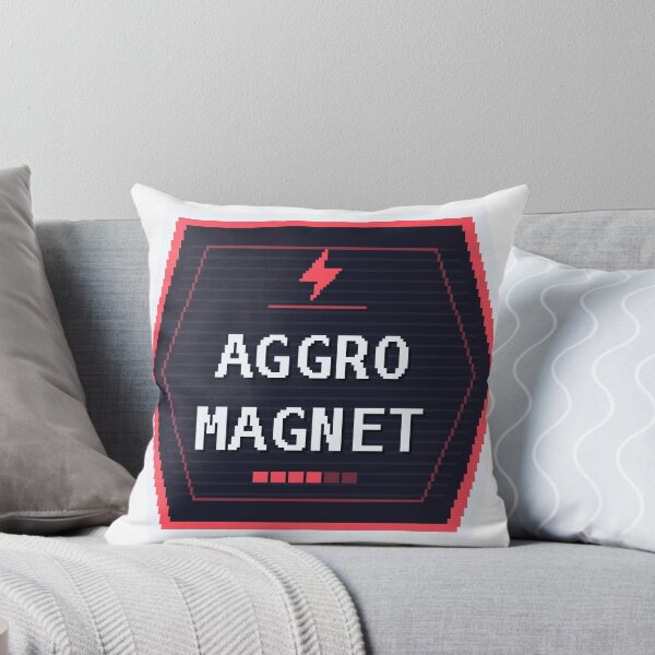 Item preview, Aggro — Funny MMO Gamer designed and sold by One More Run.