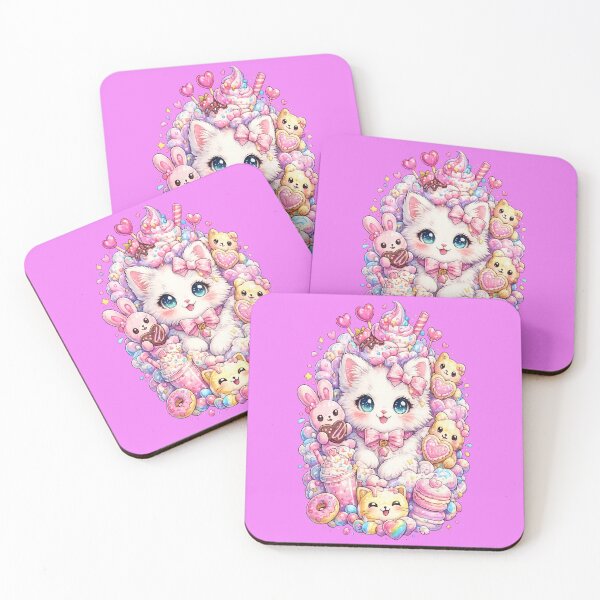 Item preview, Kawaii Sweet Kitty Dreamland designed and sold by Funky Fable studio.