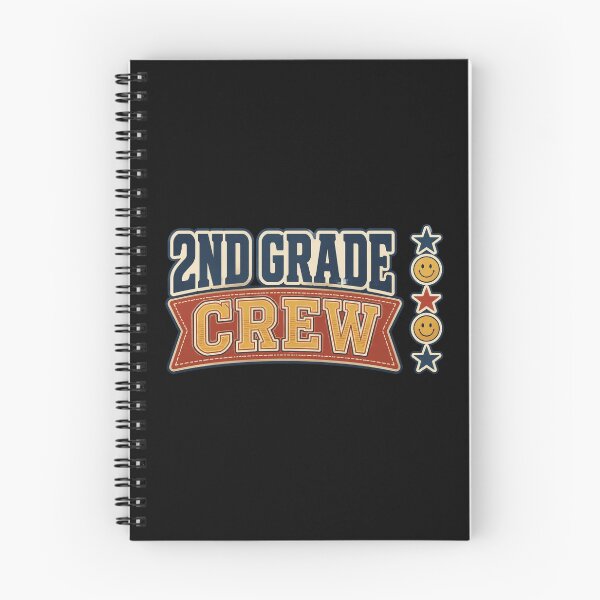 Item preview, Retro 2nd Grade Crew Vintage Collegiate School Spirit Kids T-Shirt designed and sold by FestivityFinds.