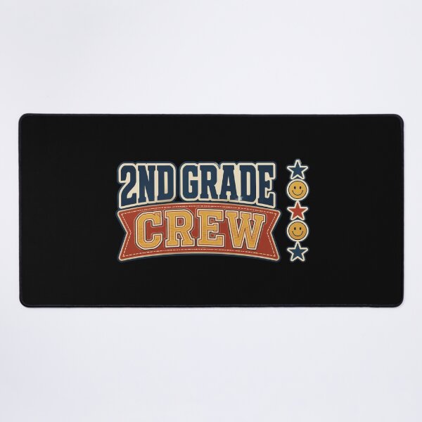 Item preview, Retro 2nd Grade Crew Vintage Collegiate School Spirit Kids T-Shirt designed and sold by FestivityFinds.