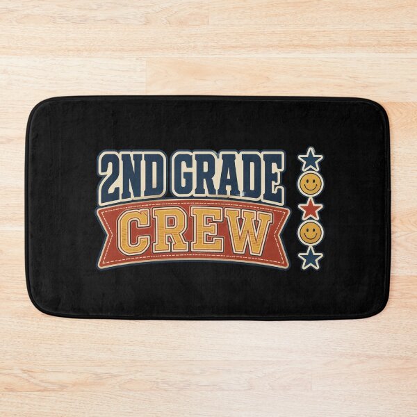 Item preview, Retro 2nd Grade Crew Vintage Collegiate School Spirit Kids T-Shirt designed and sold by FestivityFinds.