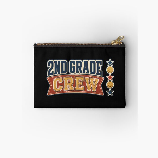 Item preview, Retro 2nd Grade Crew Vintage Collegiate School Spirit Kids T-Shirt designed and sold by FestivityFinds.
