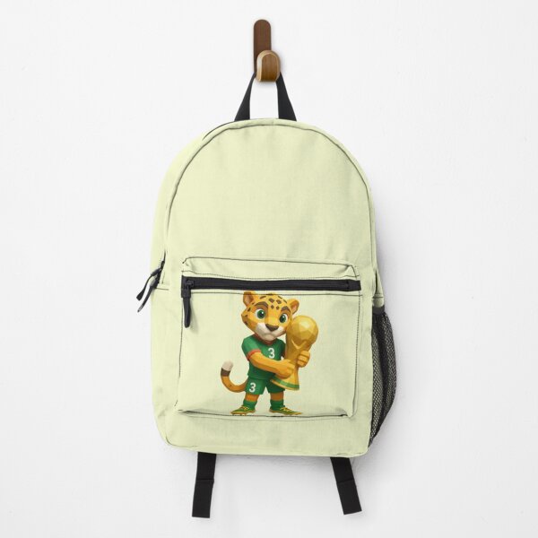 Item preview, World Football Mascots Victory | Cute Leopard Soccer Champion designed and sold by Palette & Hue.