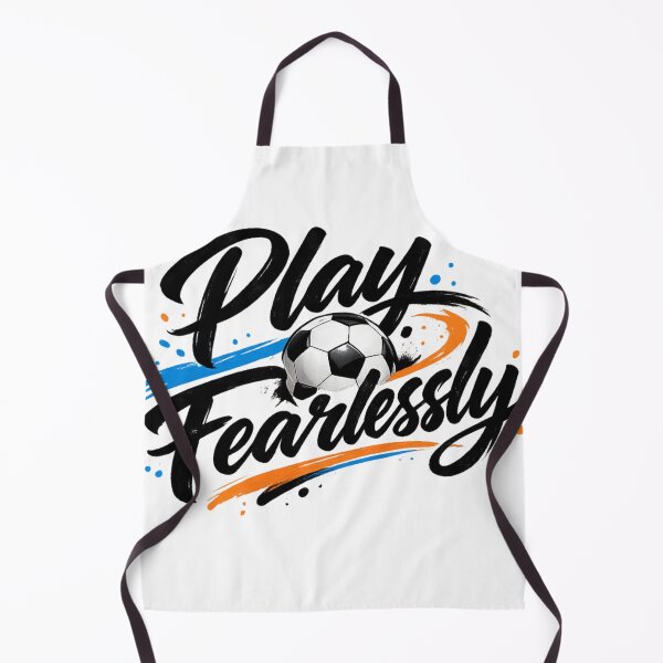 Item preview, Play Fearlessly Hand Lettered Soccer Motivatio designed and sold by NovaMoodCo.