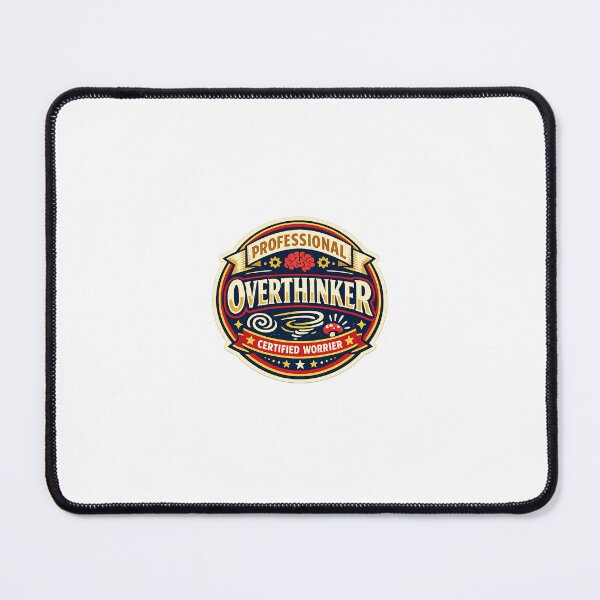 Item preview, Hyperfocused on the Wrong Thing Sticker designed and sold by RedRubyBubble.