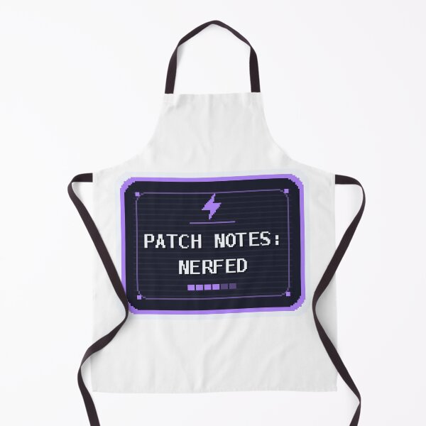 Item preview, Patch Notes Nerfed — Funny Gamer Sticker designed and sold by One More Run.
