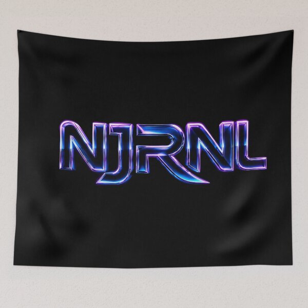 Item preview, NJRNL Neon Flow Logo designed and sold by NJRNL Apparel .