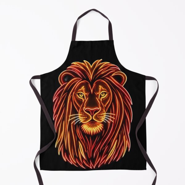 Item preview, Neon Firey Lion designed and sold by vilvilart.