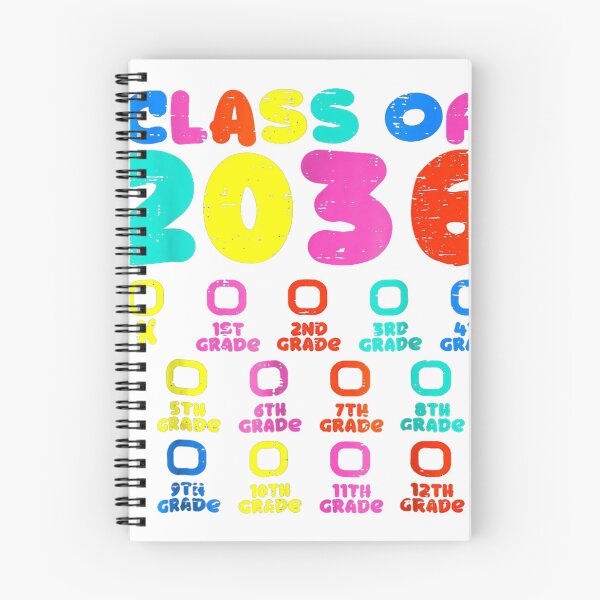 Item preview, Colorful Class Of 2036 Grow With Me Checklist Graduation designed and sold by Ardonaredb.