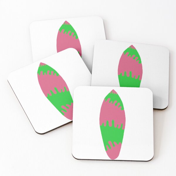 Item preview, Pink and Green Surfboard designed and sold by allie-honigford.