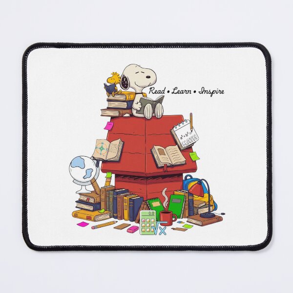Item preview, Snoopy Read Learn Inspire Book Lover designed and sold by DamianRoy88.