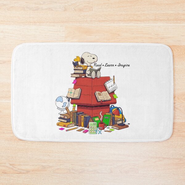 Item preview, Snoopy Read Learn Inspire Book Lover  designed and sold by DamianRoy88.