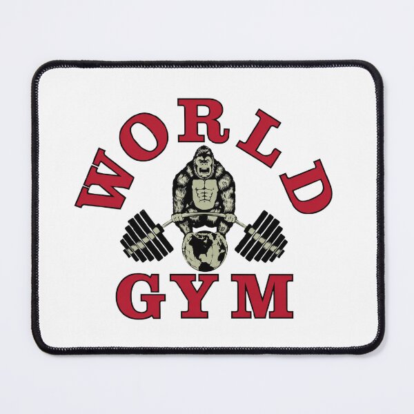 Item preview, Retro World Gym Gorilla Muscle Bodybuilding Graphic designed and sold by Trezcharacts.