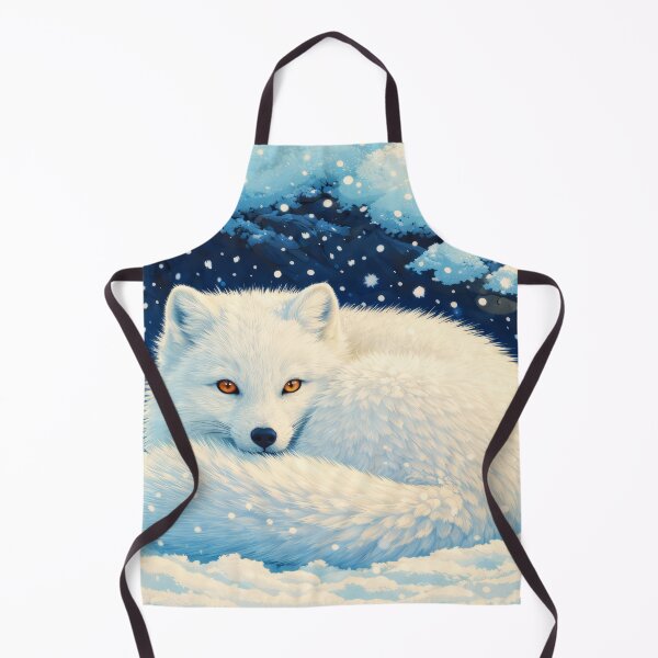 Item preview, Arctic Fox Digital Polar Animal Art designed and sold by kakarikihill.