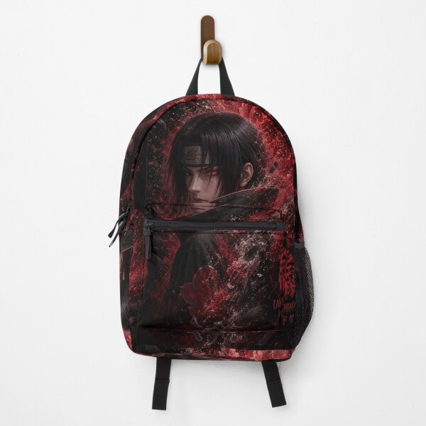 Item preview, Itachi Uchiha Crimson Sharingan Dark Anime Art Print designed and sold by Dyan4.