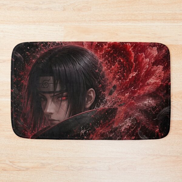 Item preview, Itachi Uchiha Crimson Sharingan Dark Anime Art Print designed and sold by Dyan4.