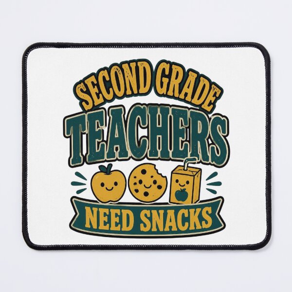 Item preview, Retro Second Grade Teachers Need Snacks Funny Teacher Squad T-Shirt designed and sold by FestivityFinds.