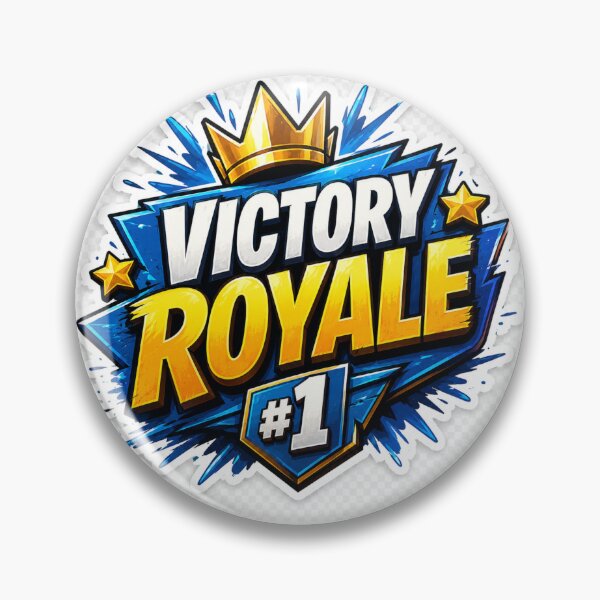 Item preview, Victory Royale Gaming Champion Die-Cut Gamer Victory Vinyl Decal designed and sold by MR4me.