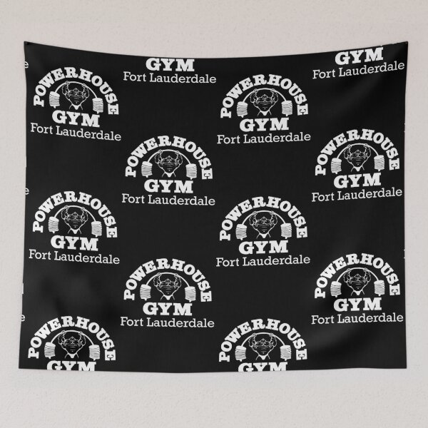 Item preview, Retro Powerhouse Gym Fort Lauderdale Bodybuilding designed and sold by Trezcharacts.