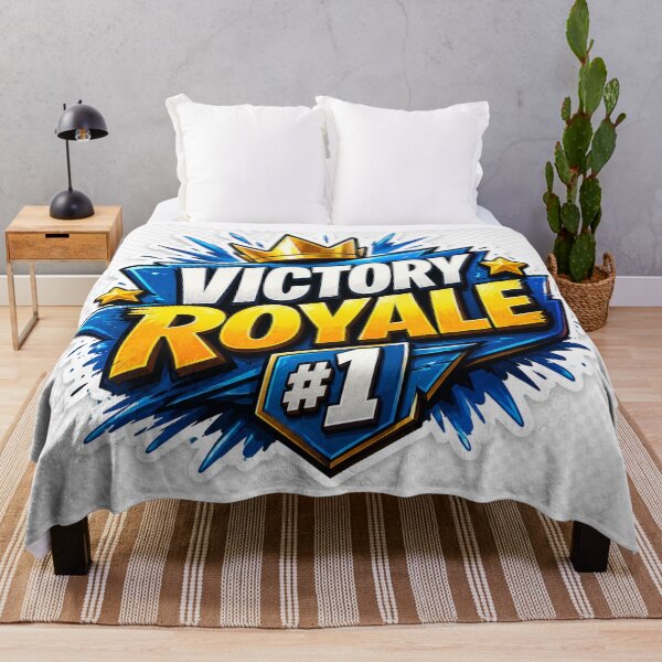 Item preview, Victory Royale Gaming Champion Die-Cut Gamer Victory Vinyl Decal designed and sold by MR4me.