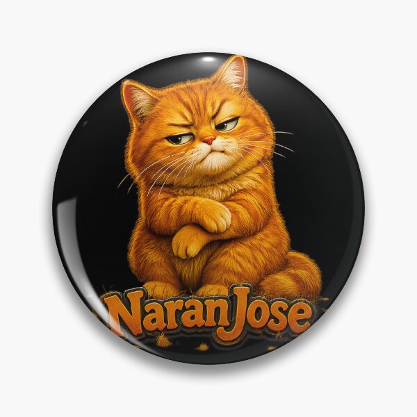 Item preview, NaranJose – Grumpy Orange Cat | Funny Cat Meme Design for Cat Lovers designed and sold by Kittcatking.